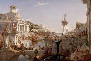 Thomas Cole The Course of Empire: The Consummation of Empire (mk13) USA oil painting artist